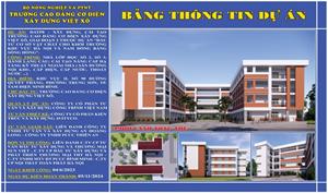 Dự án thành phần “ DATP 8: Xây dựng, cải tạo Trường Cao đẳng Cơ điện Xây dựng Việt Xô